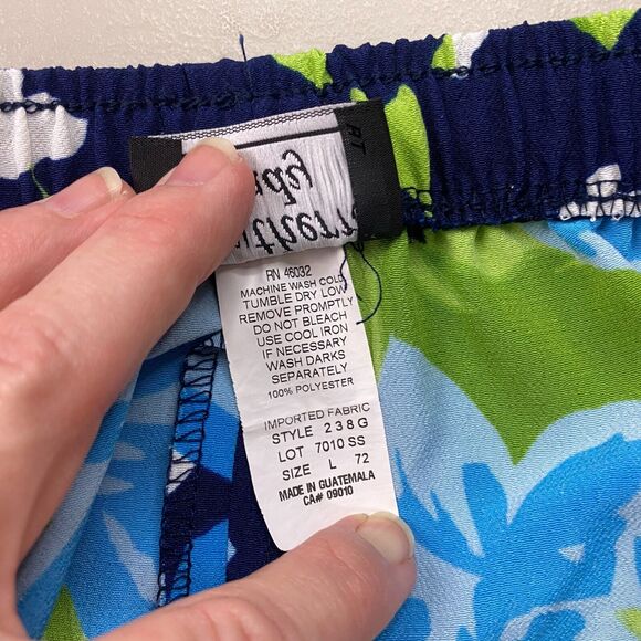 Vintage Southern Lady Long Skirt Women Large Floral Maxi Cottagecore Modest Blue - Picture 8 of 9